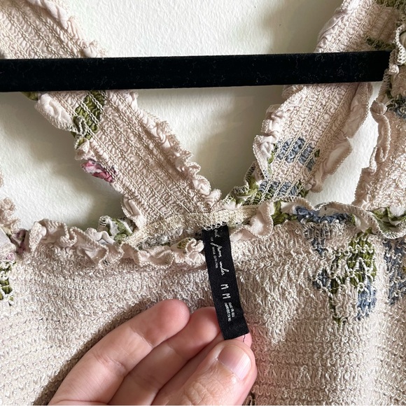 UO Out From Under Smocked Crop Top - Picture 6 of 6